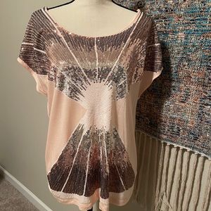 H&M Sequin Top